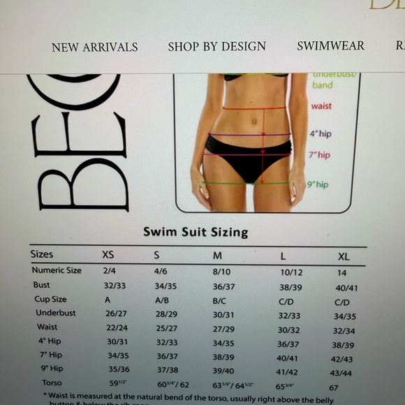 BECCA Women's Show & Tell Crochet Plunge One Piece Swimsuit - Picture 6 of 6